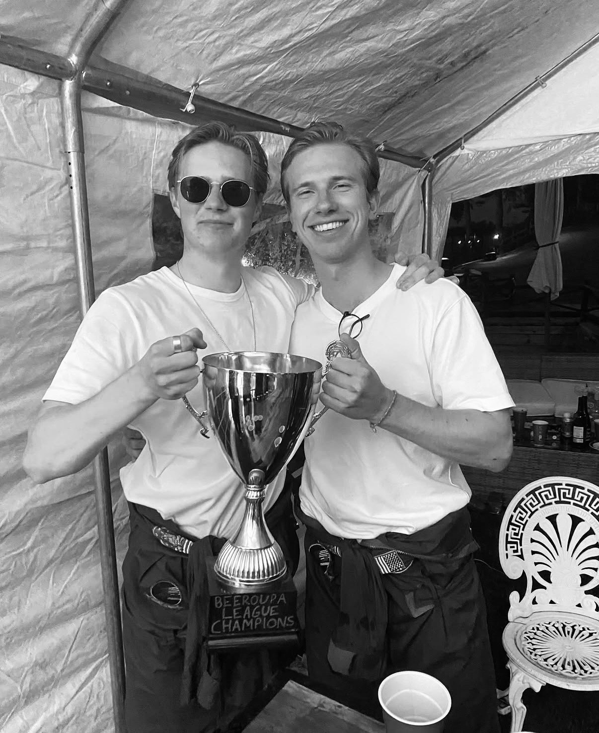 Beeroupa VIII champions: Jack Dolk & Nicholas Nordgren