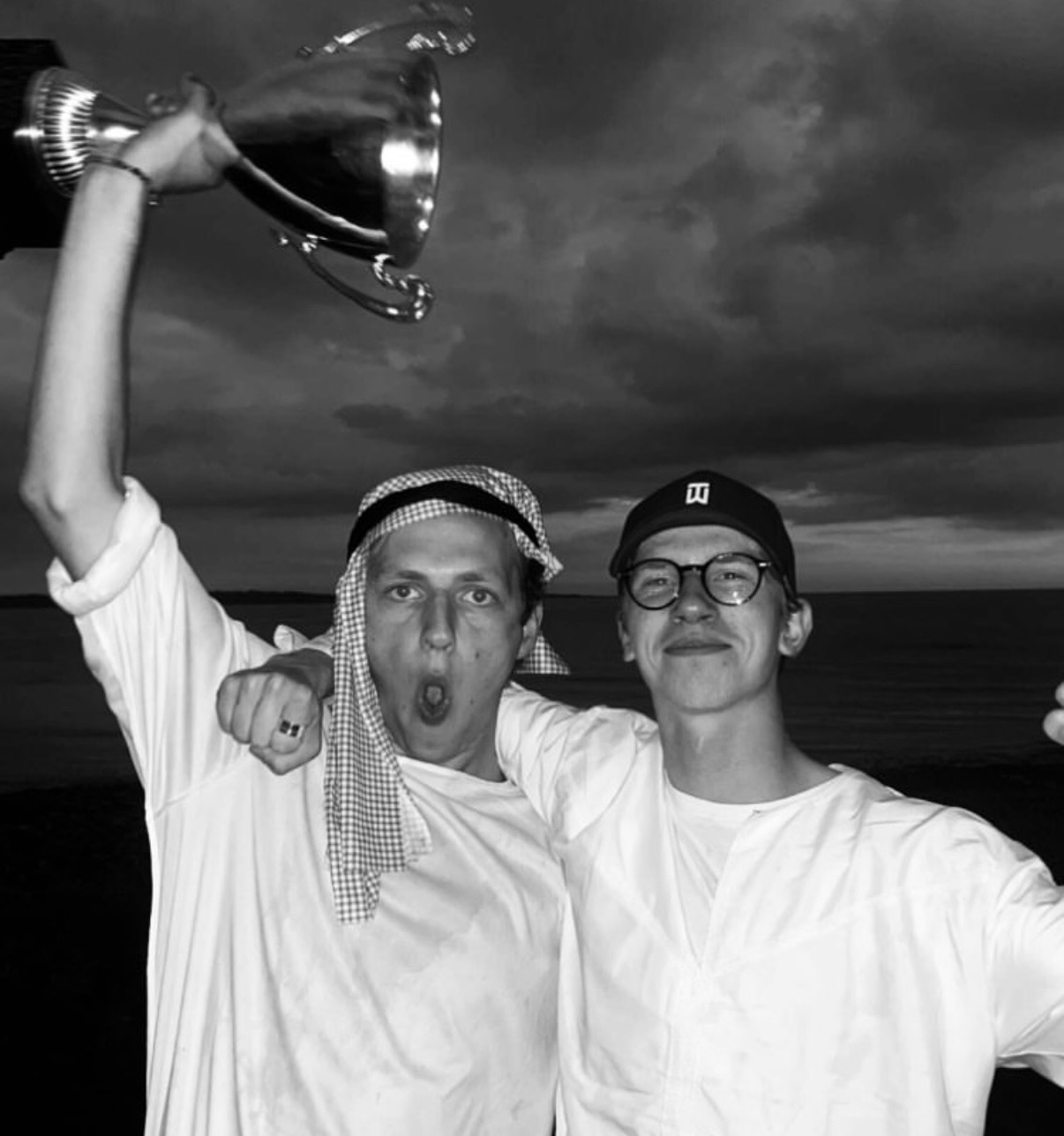 Beeroupa IV champions: Nicholas Nordgren & Walter Wehtje